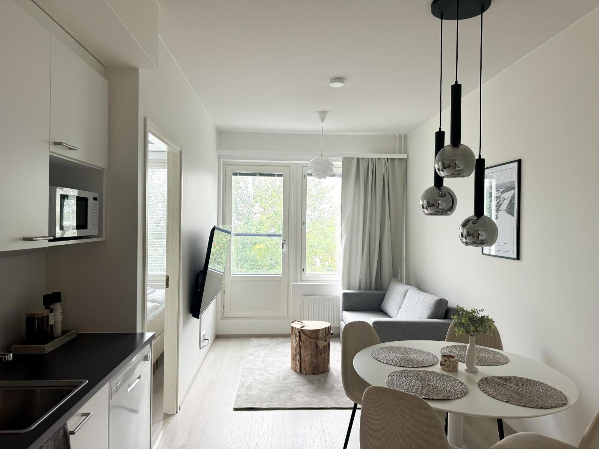 Arctic City Suites By Booklapland โรวานิเอมิ ภายนอก รูปภาพ